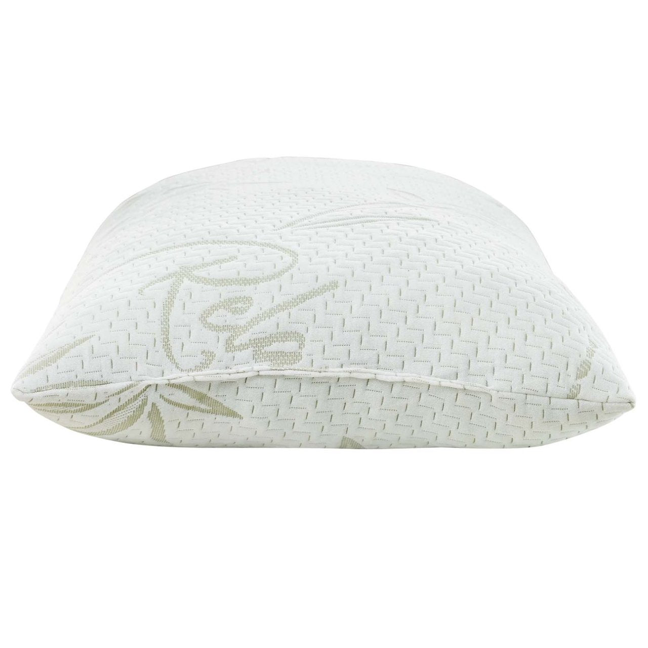 Relax King Size Pillow, White, Fabric 12448