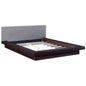 Freja Queen Fabric Platform Bed, Grey, Fabric 12989