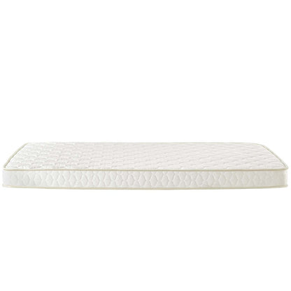 Emma 6" Twin XL Mattress, Twin Size XL, Fabric, White, 14445