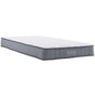 Kate 8" Twin Mattress, White, Fabric 13072