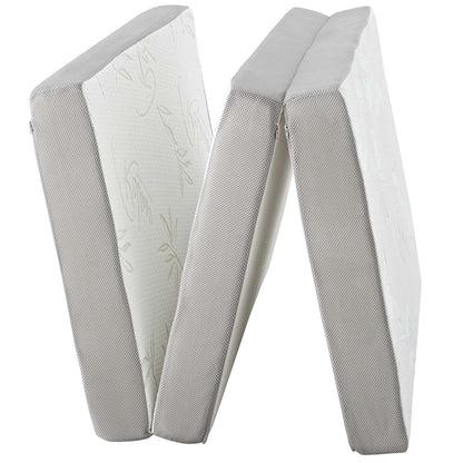 Relax 31 x 75 x 4 Tri-Fold Mattress, , Fabric, White, 14455