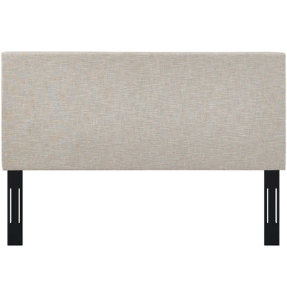 Taylor Twin Upholstered Linen Fabric Headboard, Fabric, Beige, 17697