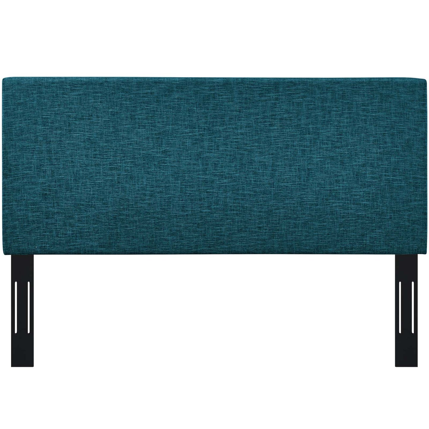 Taylor Full / Queen Upholstered Linen Fabric Headboard, Fabric, Aqua Blue, 17721