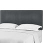 Taylor Full / Queen Upholstered Performance Velvet Headboard, Velvet Fabric, Grey Gray, 17723