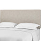 Taylor King and California King Upholstered Linen Fabric Headboard, Fabric, Beige, 17727