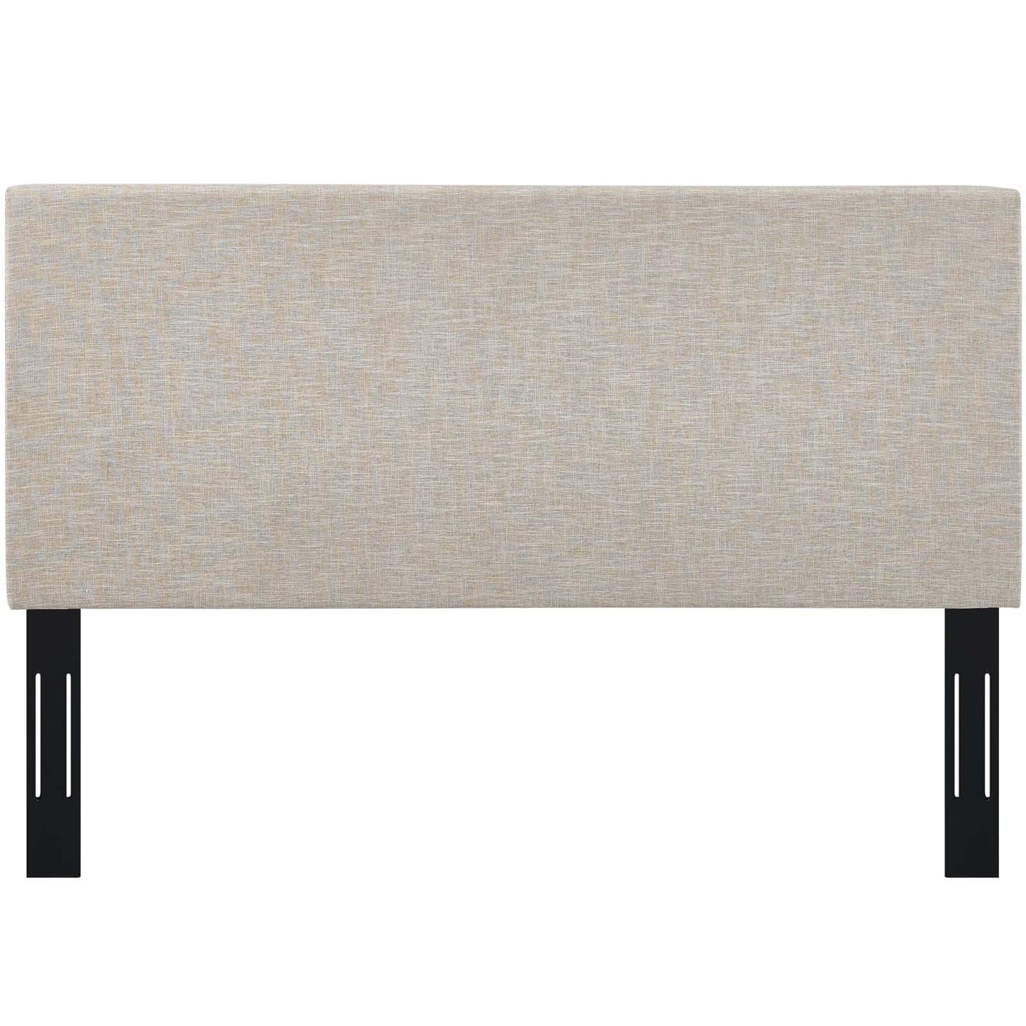 Taylor King and California King Upholstered Linen Fabric Headboard, Fabric, Beige, 17727