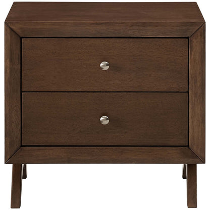 Providence Nightstand or End Table, Wood, Brown Natural 15562