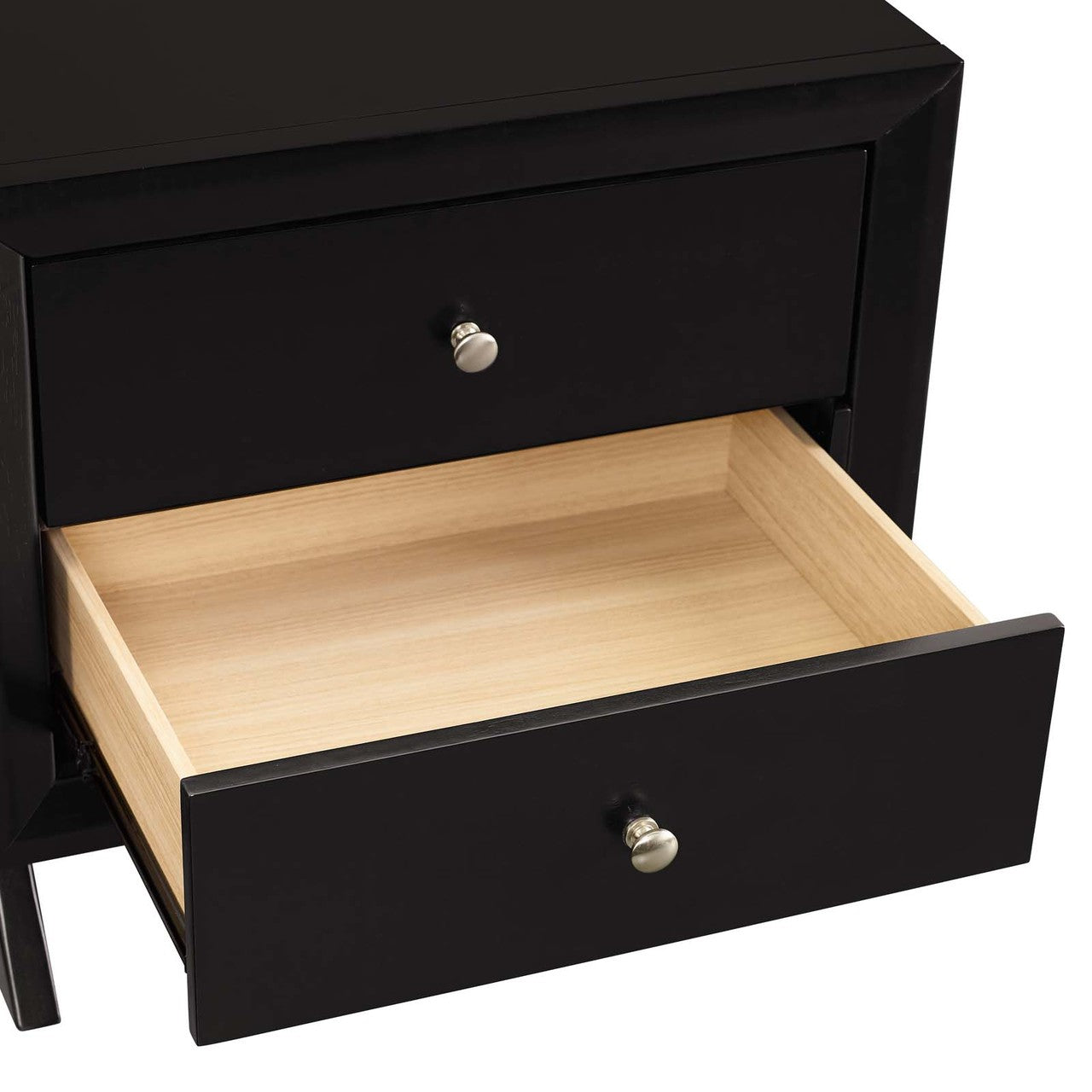 Providence Nightstand or End Table, Wood, Brown 15563