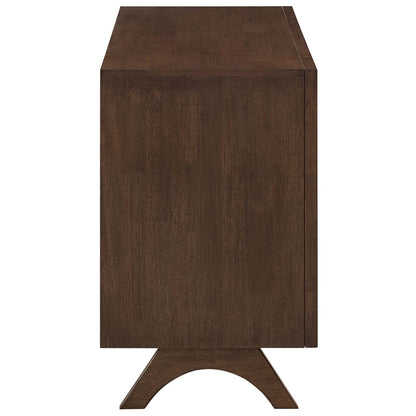 Providence Three-Drawer Dresser or Stand, Wood, Brown Natural 15566