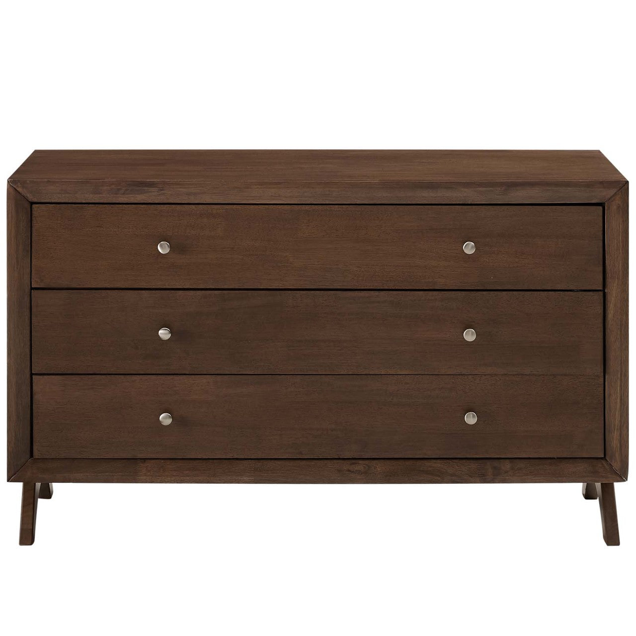 Providence Three-Drawer Dresser or Stand, Wood, Brown Natural 15566