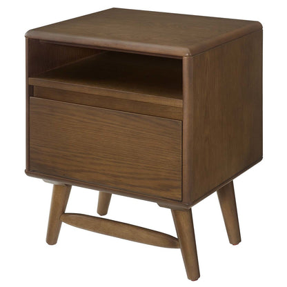 Talwyn Wood Nightstand, Wood, Brown 15102