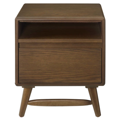Talwyn Wood Nightstand, Wood, Brown 15102