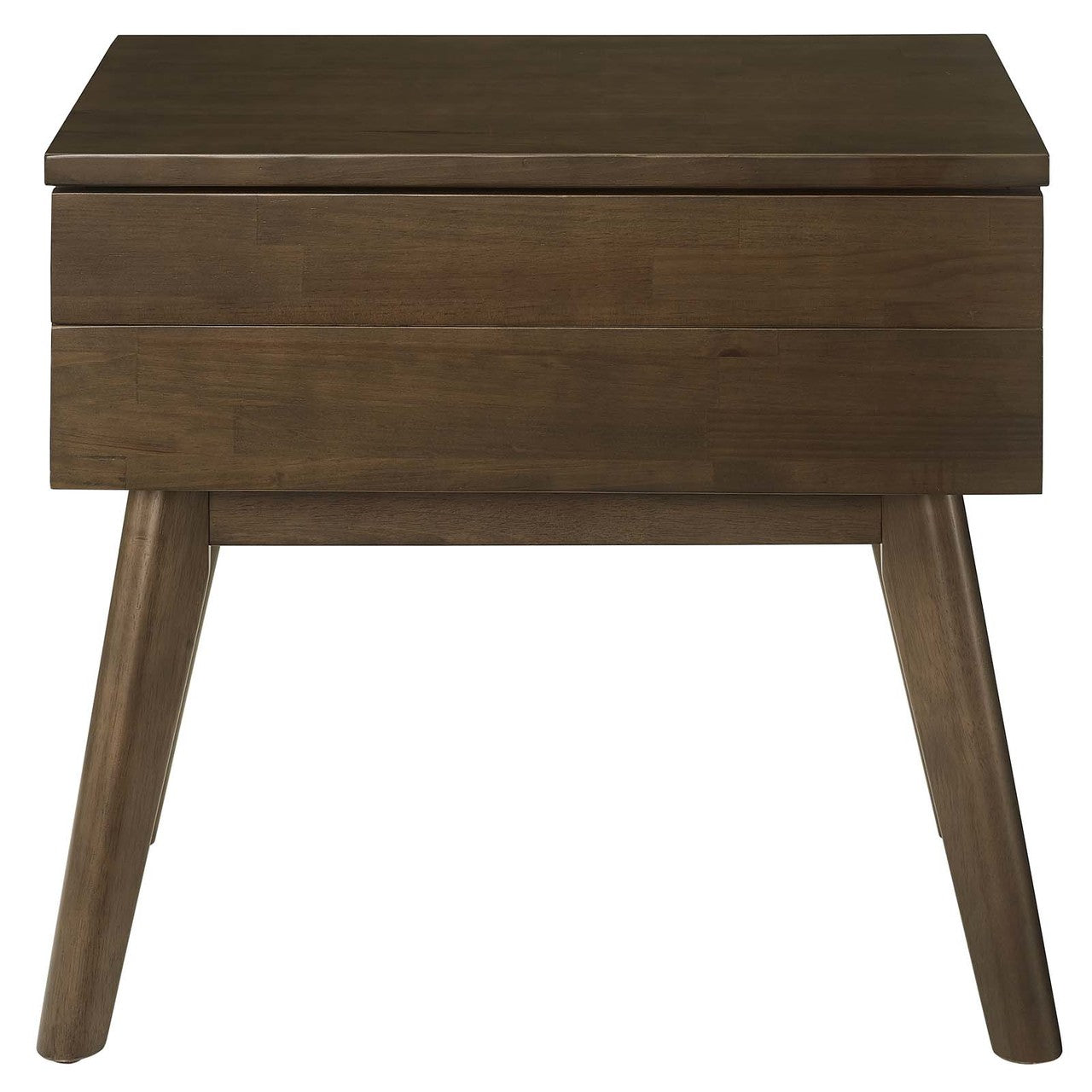 Everly Wood Nightstand, Wood, Brown 15106