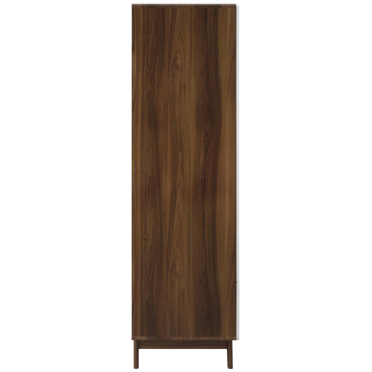 Origin Wood Wardrobe Cabinet, Wood, Natural Brown White 15577