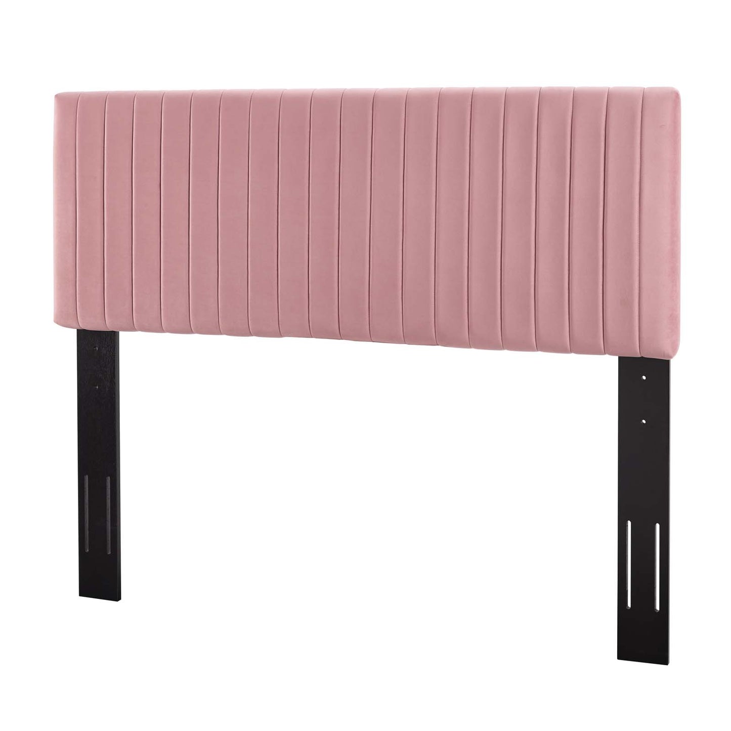 Keira King/California King Performance Velvet Headboard, Velvet Fabric, Pink, 17781