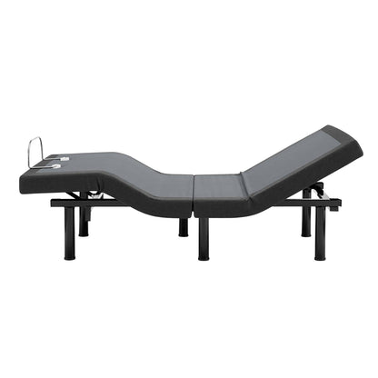 Transform Adjustable Twin XL Wireless Remote Bed Base, Fabric, Grey Gray, 17799