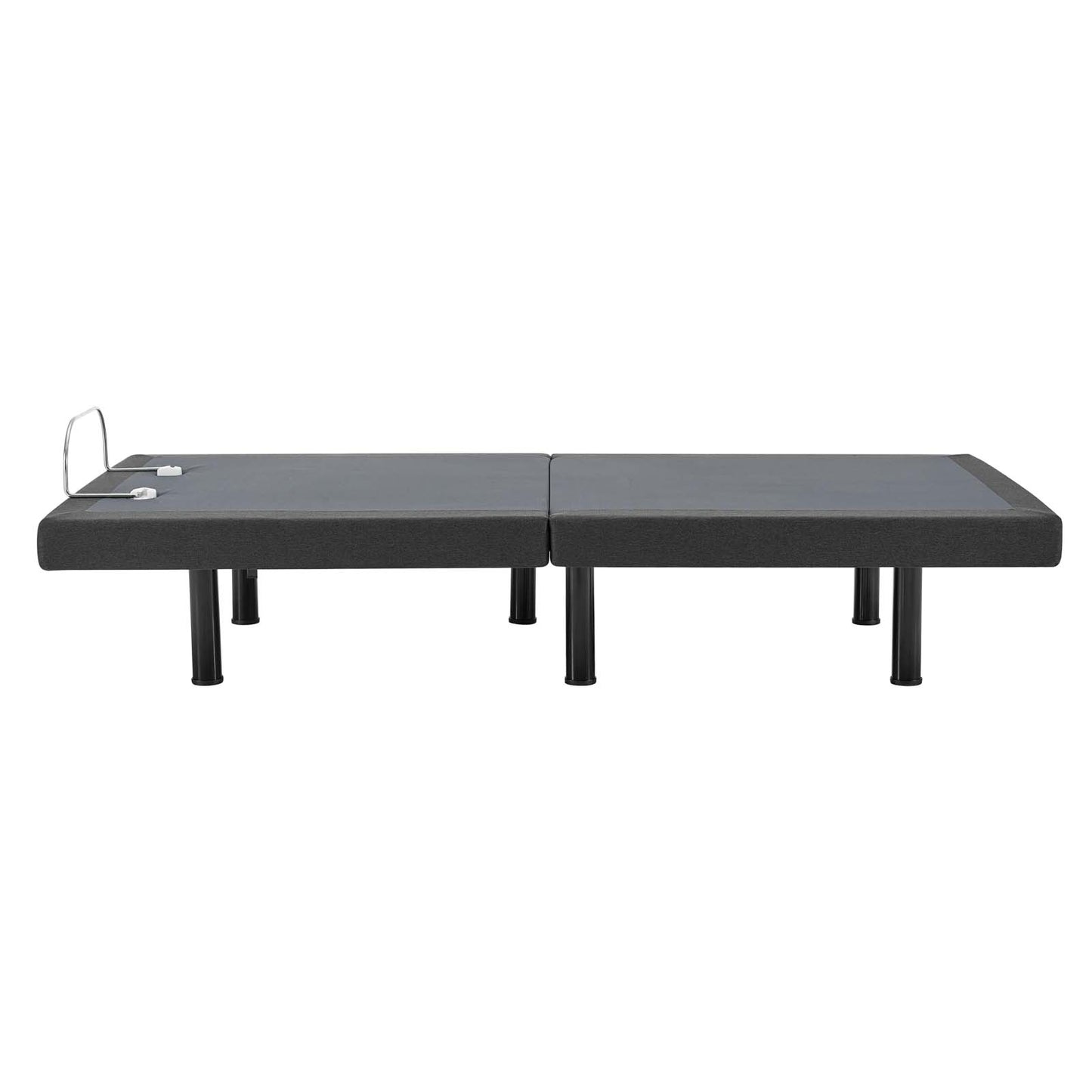 Transform Adjustable Twin XL Wireless Remote Bed Base, Fabric, Grey Gray, 17799