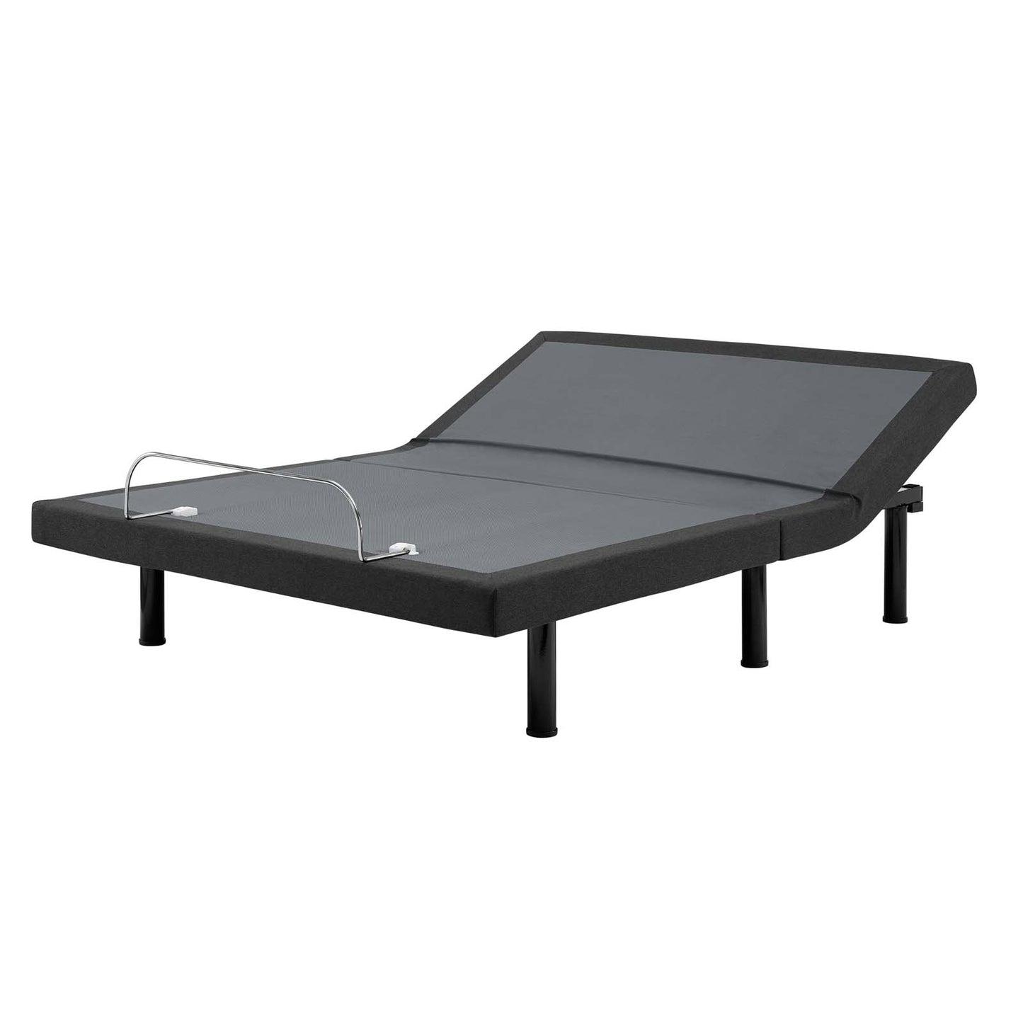 Transform Adjustable Queen Wireless Remote Bed Base, Fabric, Grey Gray, 17800