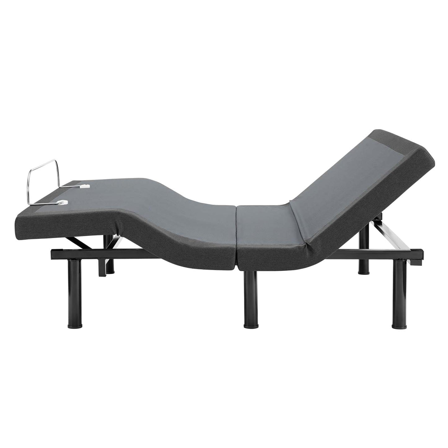 Transform Adjustable Queen Wireless Remote Bed Base, Fabric, Grey Gray, 17800