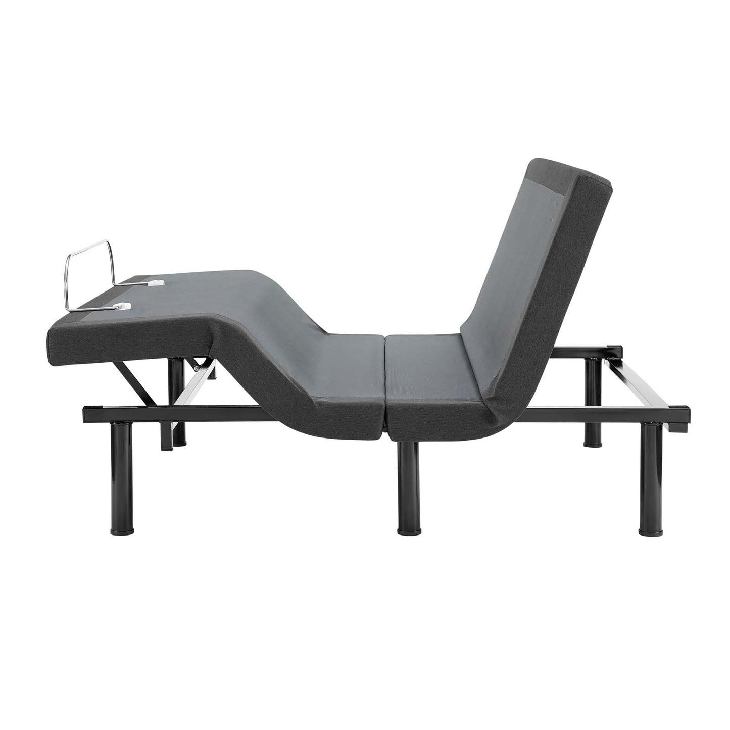 Transform Adjustable Queen Wireless Remote Bed Base, Fabric, Grey Gray, 17800