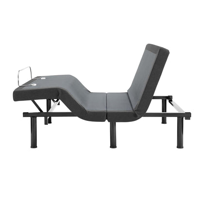 Transform Adjustable Queen Wireless Remote Bed Base, Fabric, Grey Gray, 17800