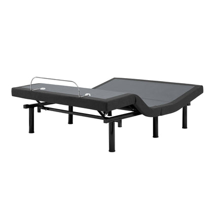 Transform Adjustable Queen Wireless Remote Bed Base, Fabric, Grey Gray, 17800
