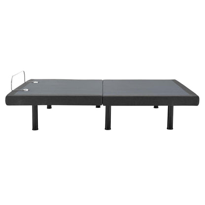 Transform Adjustable Queen Wireless Remote Bed Base, Fabric, Grey Gray, 17800