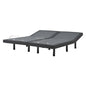 Transform Split Adjustable King Wireless Remote Bed Base, Fabric Metal Steel, Grey Gray, 18061