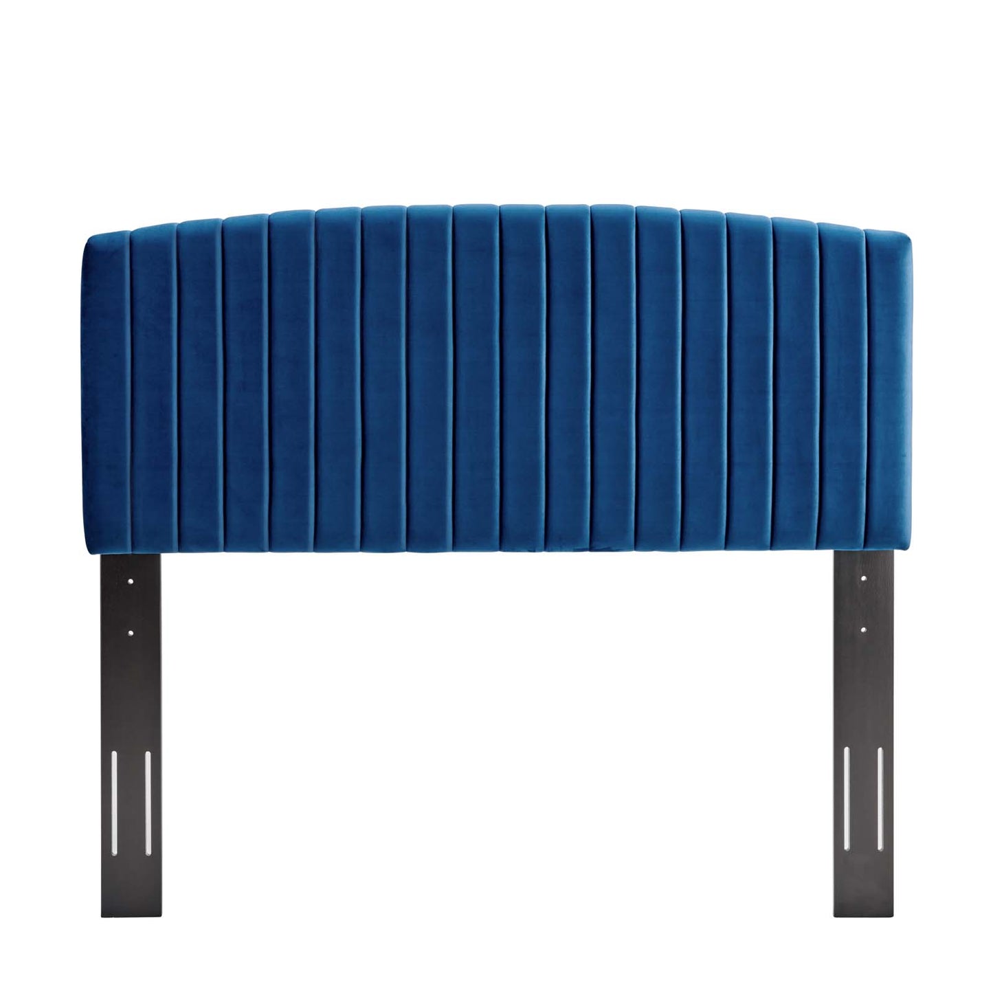 Rebecca Performance Velvet Twin Headboard, Velvet, Blue Navy, 21292