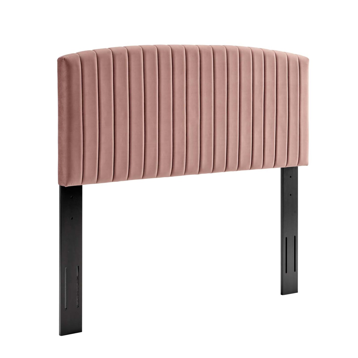 Rebecca Performance Velvet King / California King Headboard, Velvet, Pink, 21301