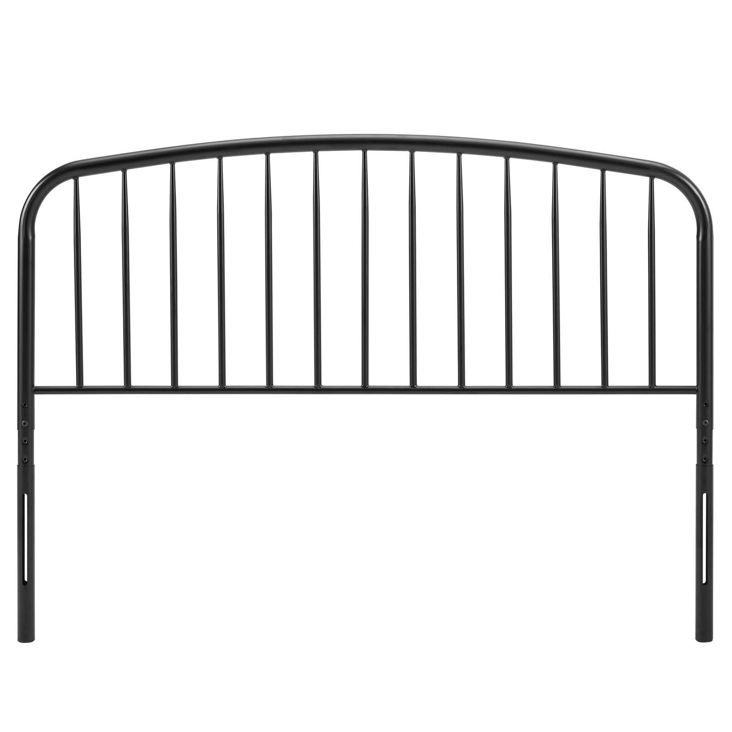 Nova Twin Metal Headboard, Metal, Black, 21325