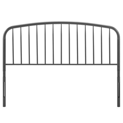 Nova Full Metal Headboard, Metal, Grey Gray, 21331