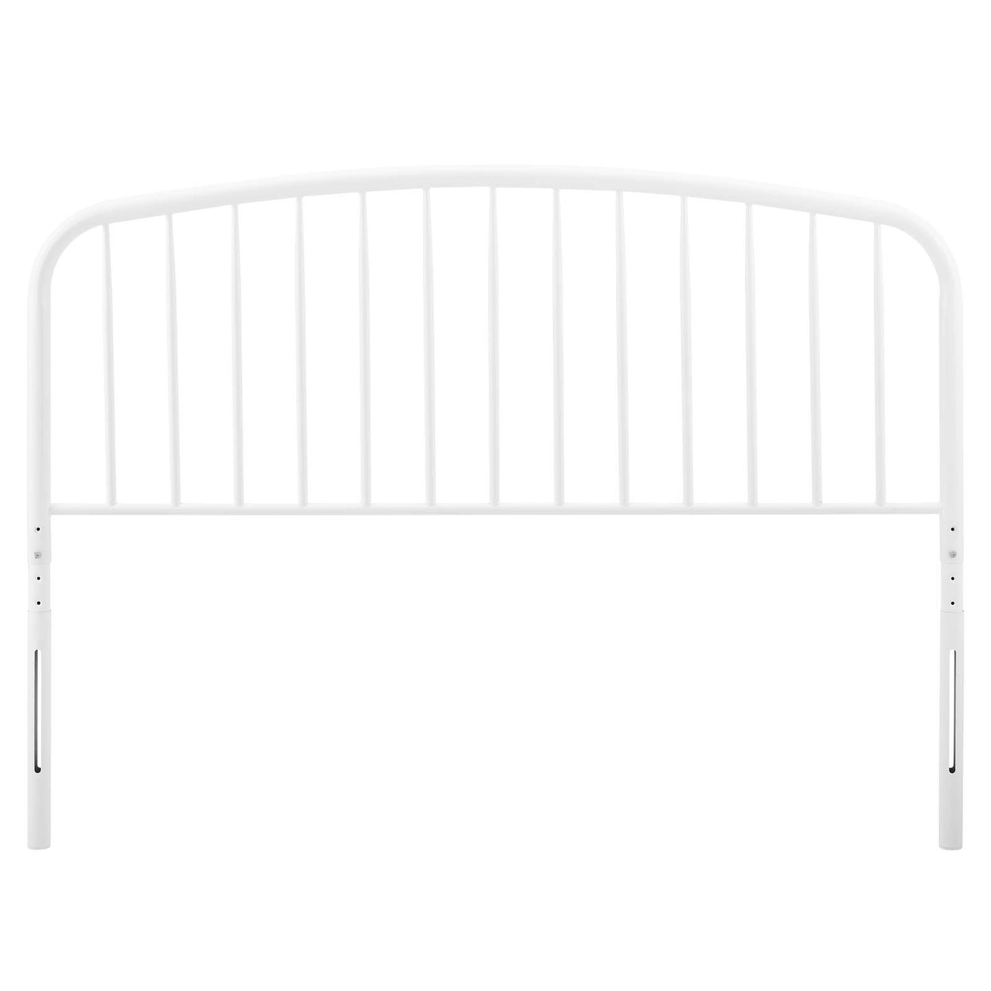 Nova Queen Metal Headboard, Metal, White, 21336