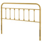 Sage Twin Metal Headboard, Metal, Gold, 21342