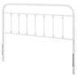 Sage Twin Metal Headboard, Metal, White, 21344