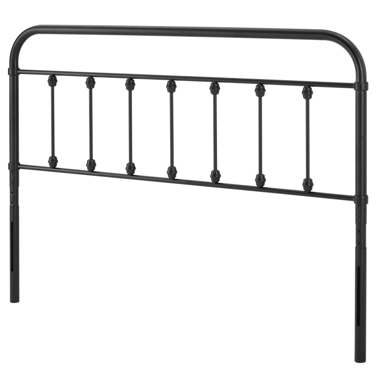 Sage Queen Metal Headboard, Metal, Black, 21349