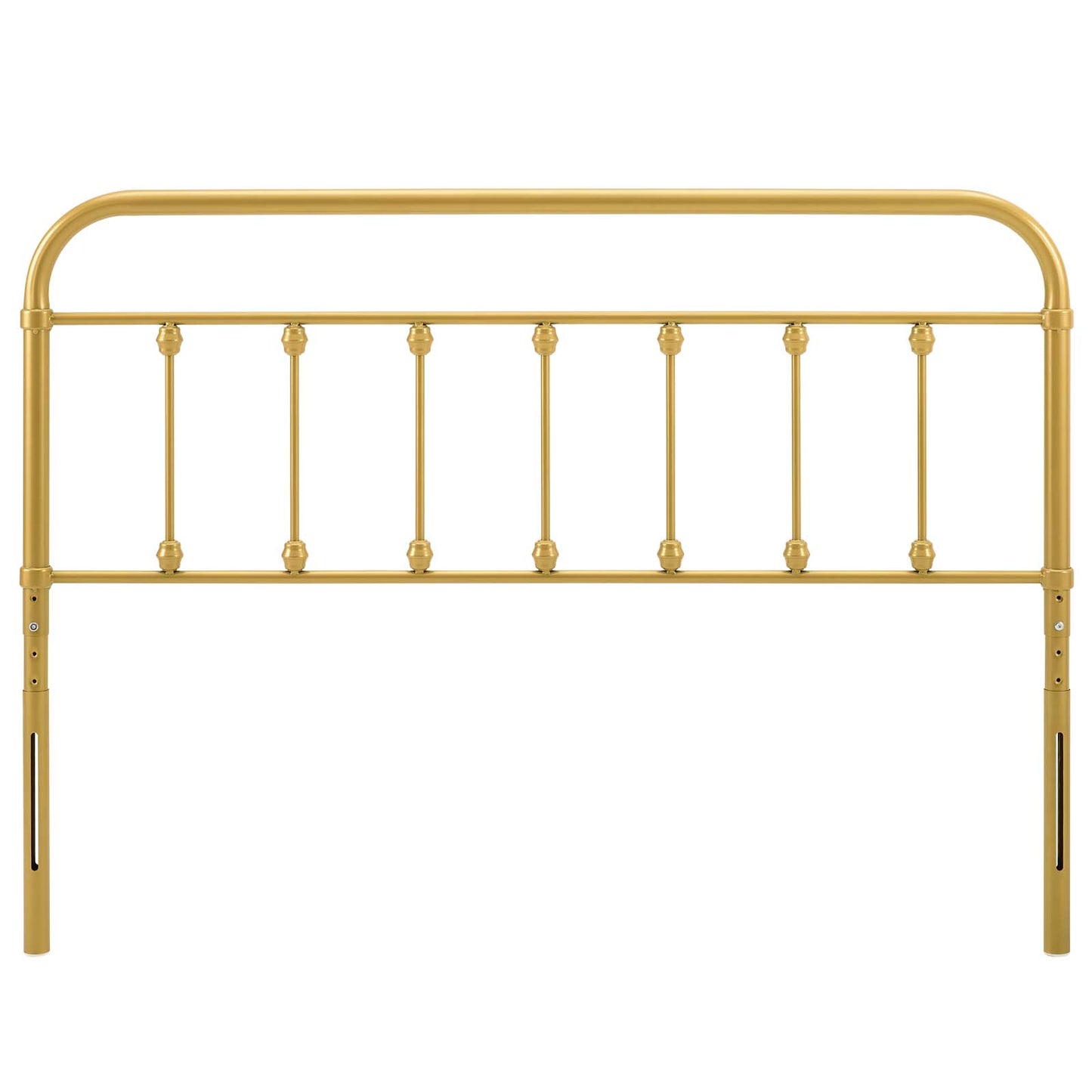 Sage Queen Metal Headboard, Metal, Gold, 21350