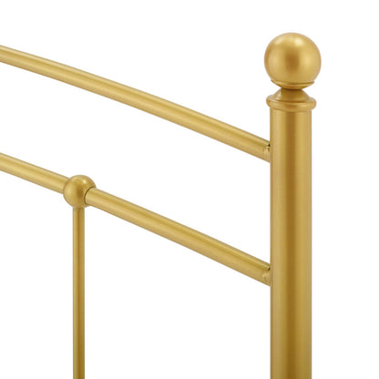 Abigail Queen Metal Headboard, Metal, Gold, 21366