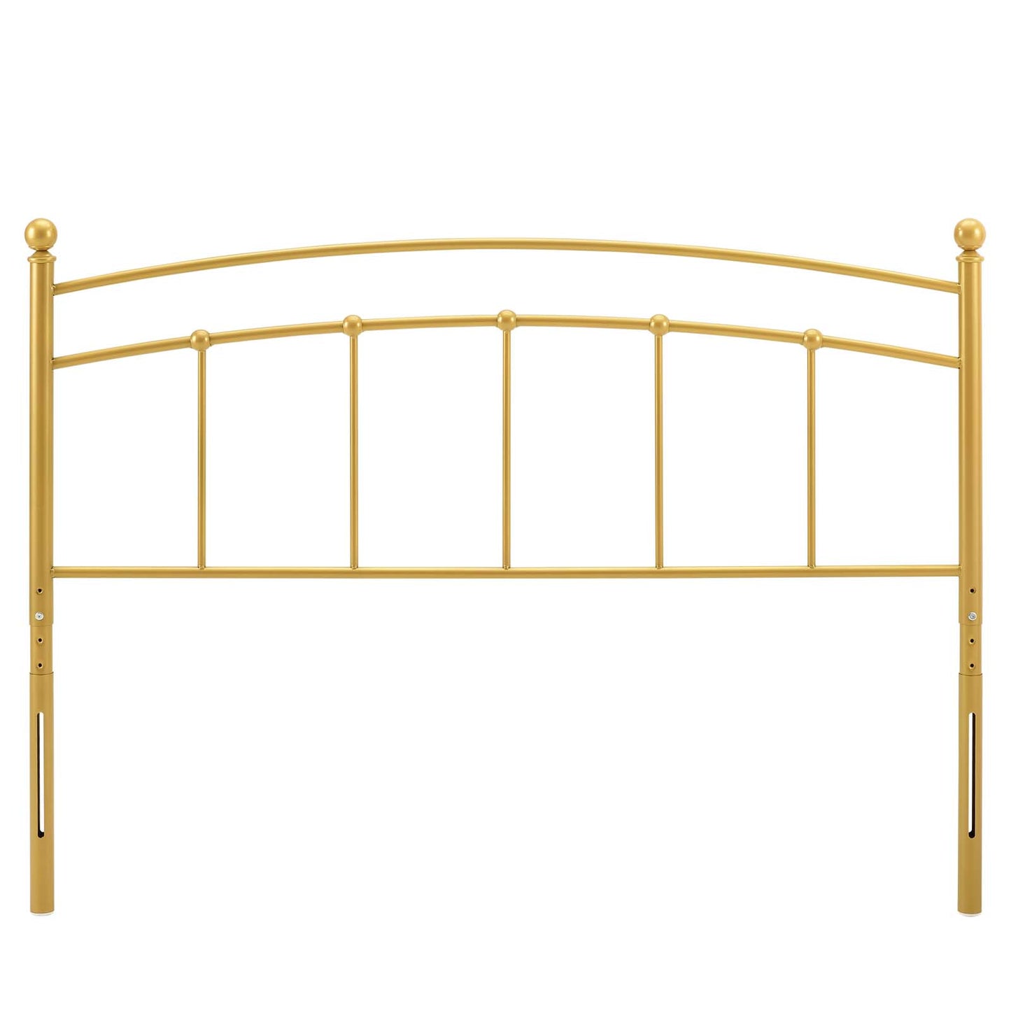 Abigail King Metal Headboard, Metal, Gold, 21370