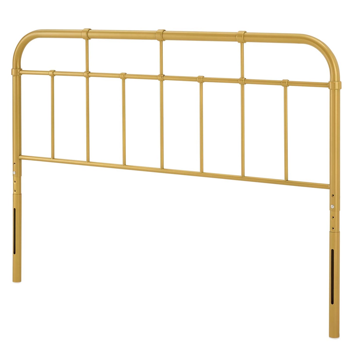 Alessia King Metal Headboard, Metal, Gold, 21386