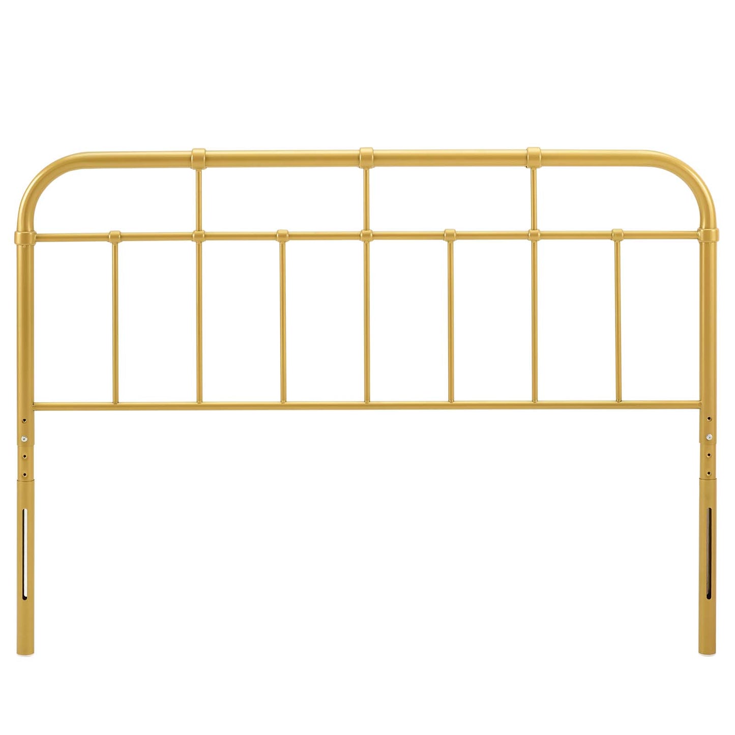 Alessia King Metal Headboard, Metal, Gold, 21386