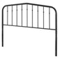 Lennon Full Metal Headboard, Metal, Black, 21393