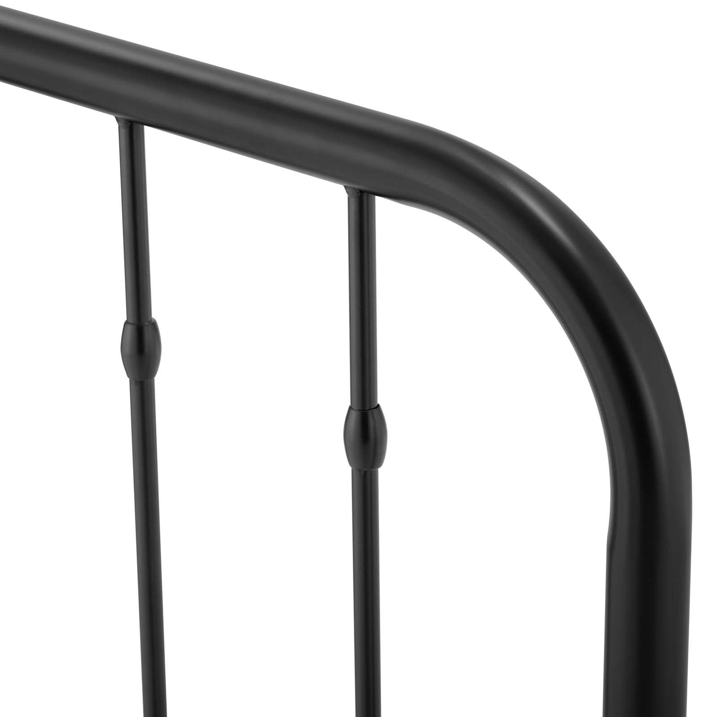 Lennon Full Metal Headboard, Metal, Black, 21393