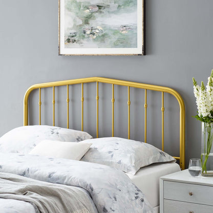 Lennon Full Metal Headboard, Metal, Gold, 21394