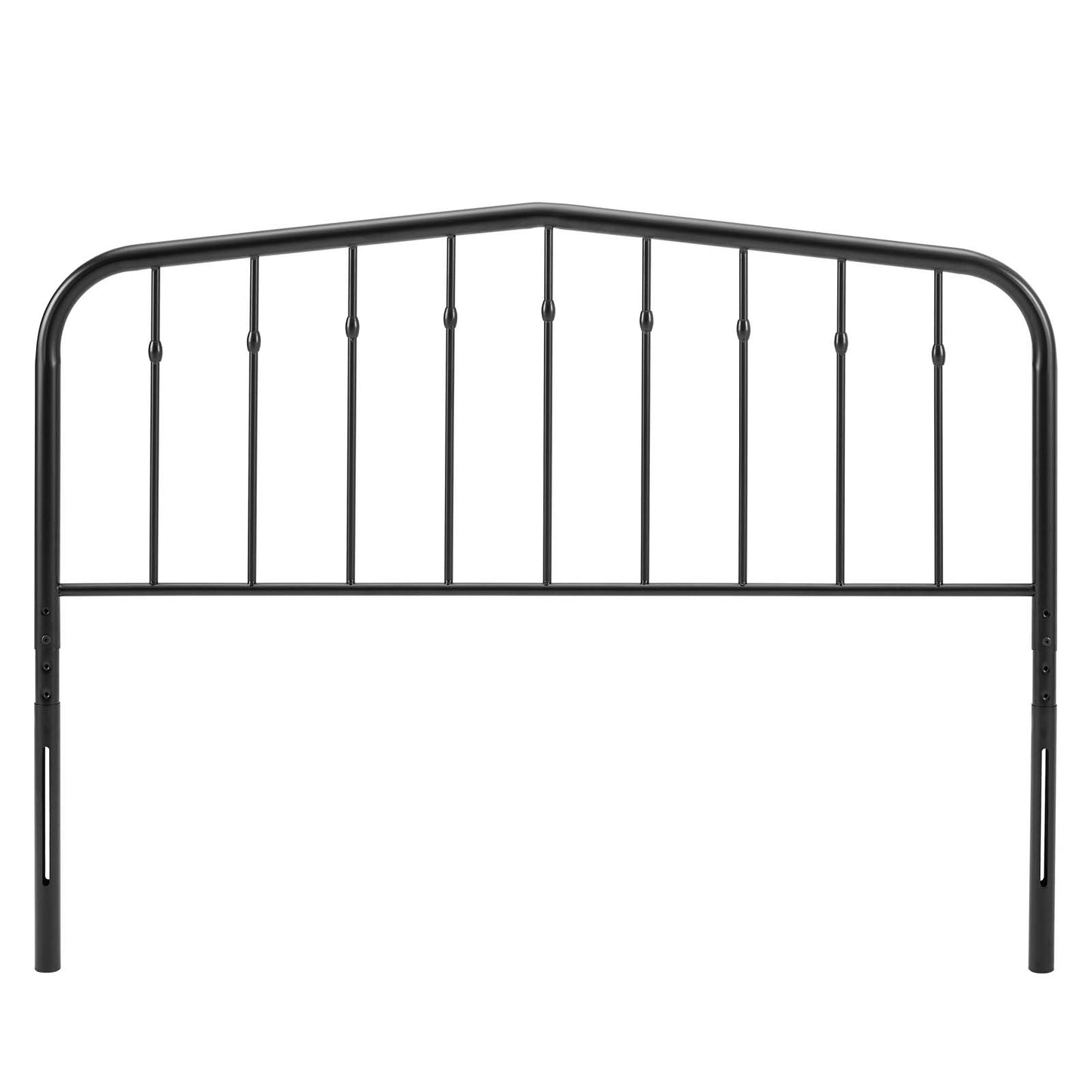 Lennon Queen Metal Headboard, Metal, Black, 21397