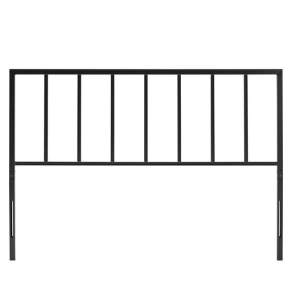 Tatum Full Metal Headboard, Metal Steel, Black, 21409