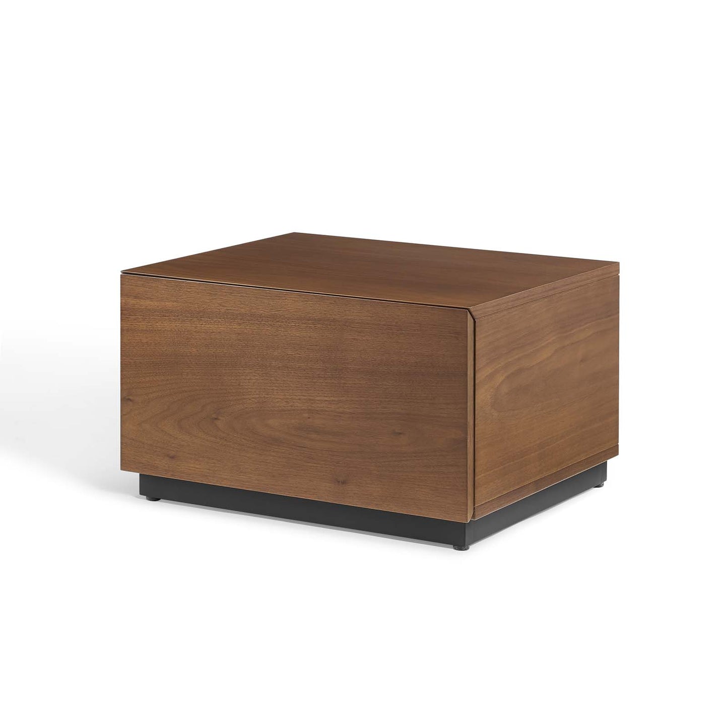 Caima Nightstand, Wood, Brown Walnut, 21479
