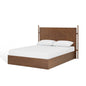 Kali Wood Queen Platform Bed, Wood, Brown Walnut, 21483