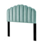 Veronique King/California King Performance Velvet Headboard, Velvet, Blue, 21534