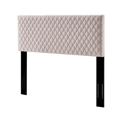 Angela Twin Performance Velvet Headboard, Velvet, Pink, 21544